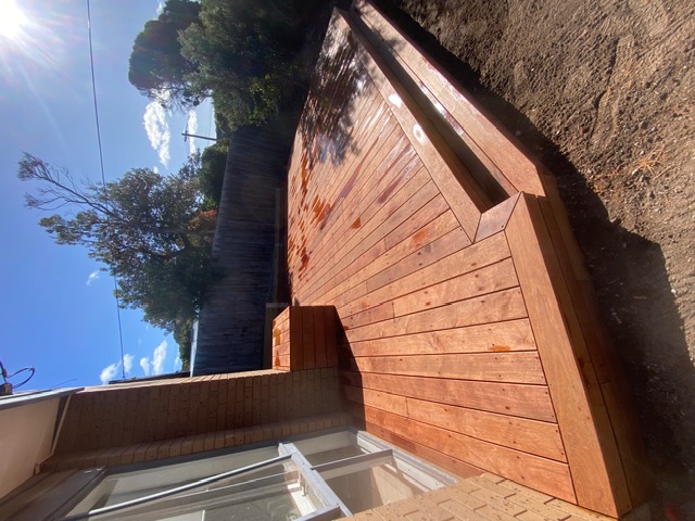 Merbau deck built in Ashburton, Melbourne
